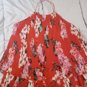 Boutique pleated top